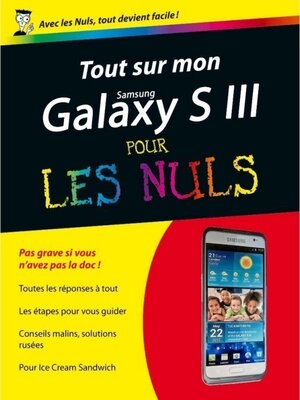 cover image of Tout sur mon Galaxy S III Pour les Nuls